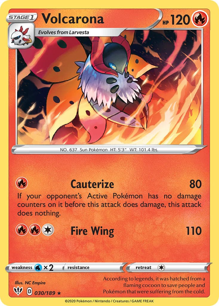 Volcarona — Darkness Ablaze