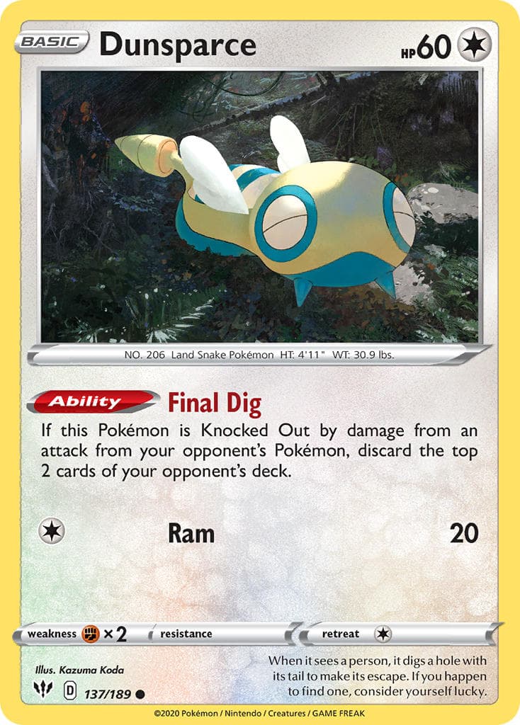 Dunsparce — Darkness Ablaze