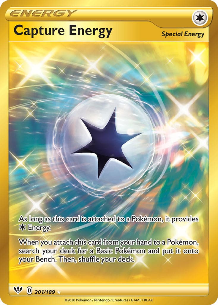 Capture Energy — Darkness Ablaze Pokémon card
