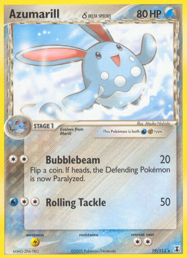 Azumarill D — Delta Species Pokémon card