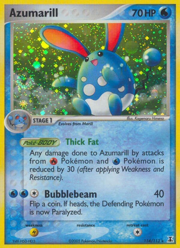Azumarill — Delta Species Pokémon card