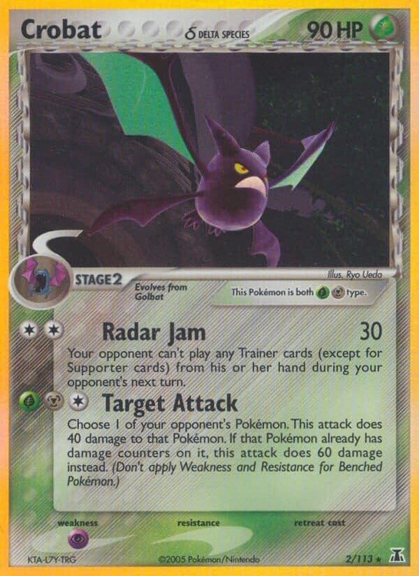 Crobat D — Delta Species Pokémon card