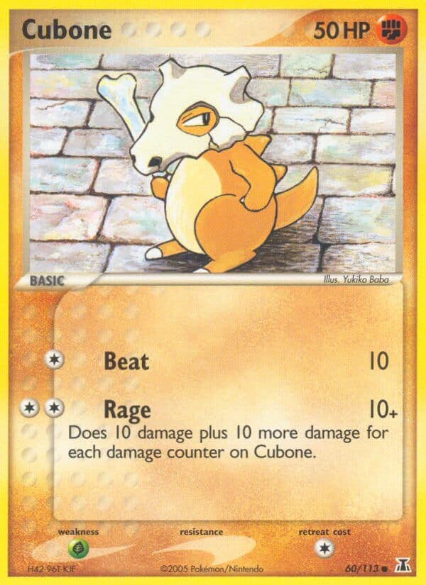 Cubone — Delta Species Pokémon card