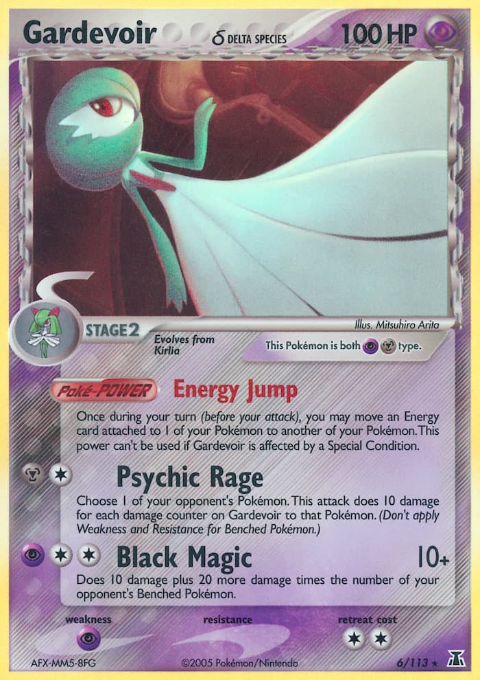 Gardevoir D — Delta Species Pokémon card