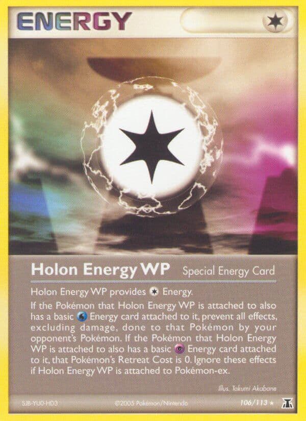 Holon Energy Wp — Delta Species Pokémon card