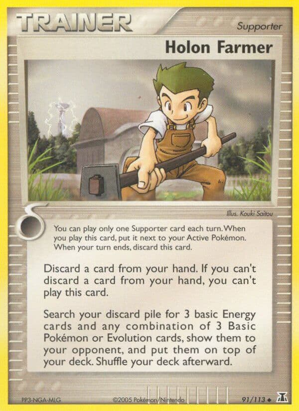 Holon Farmer — Delta Species Pokémon card