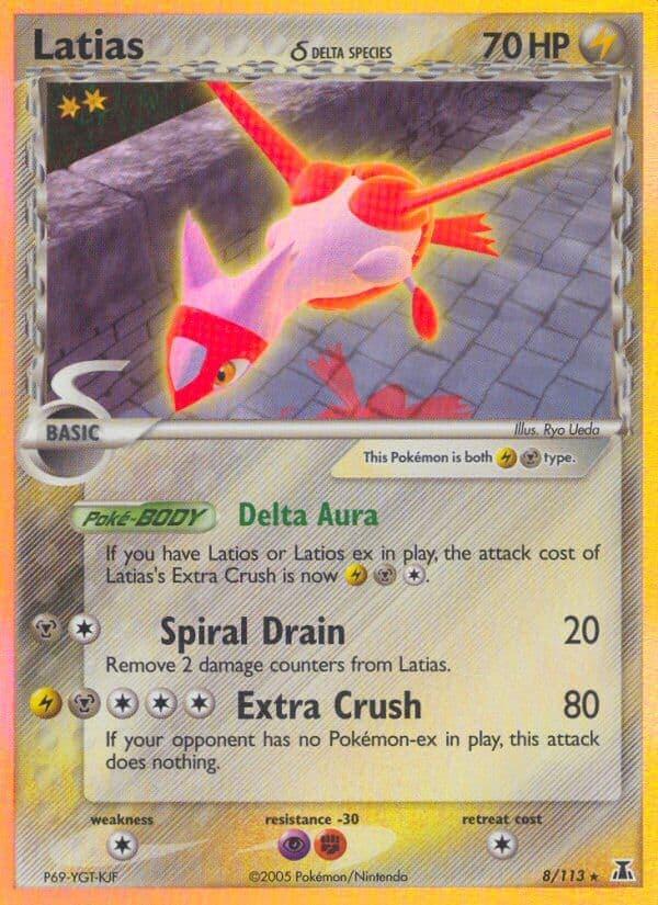 Latias D — Delta Species Pokémon card