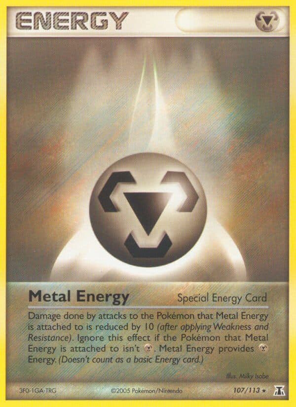 Metal Energy — Delta Species Pokémon card