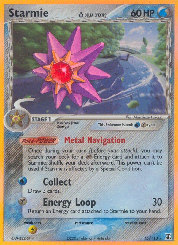 Starmie D — Delta Species Pokémon card