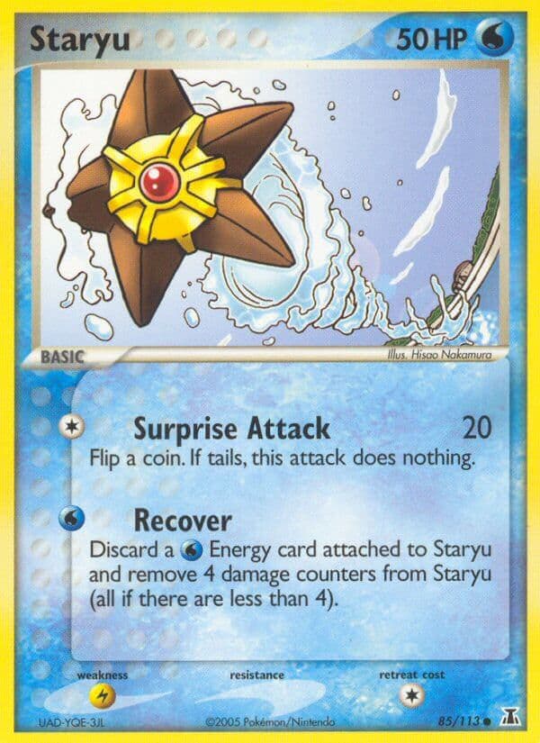 Staryu — Delta Species Pokémon card