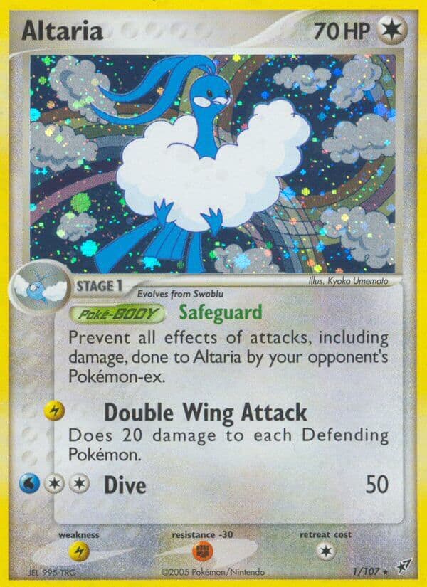 Altaria — Deoxys Pokémon card