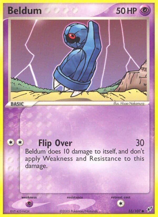 Beldum — Deoxys Pokémon card