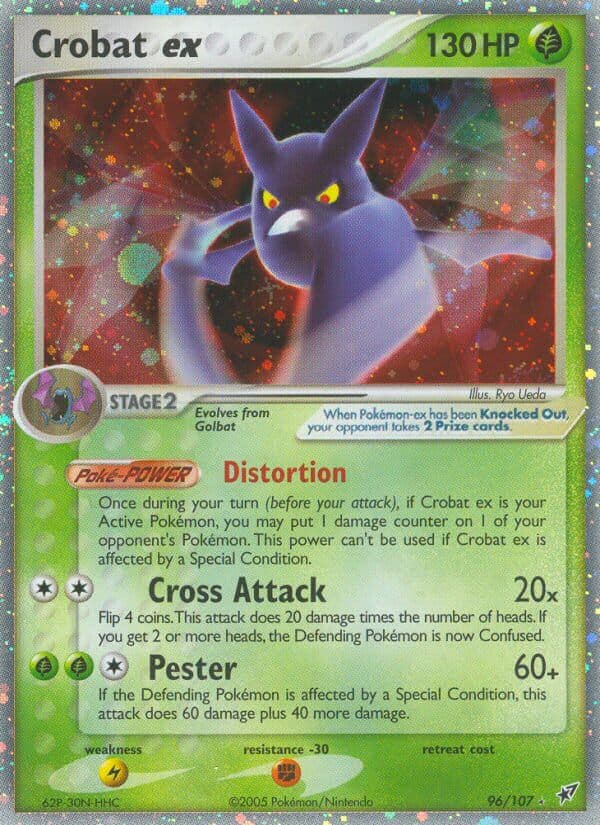 Crobat Ex — Deoxys Pokémon card