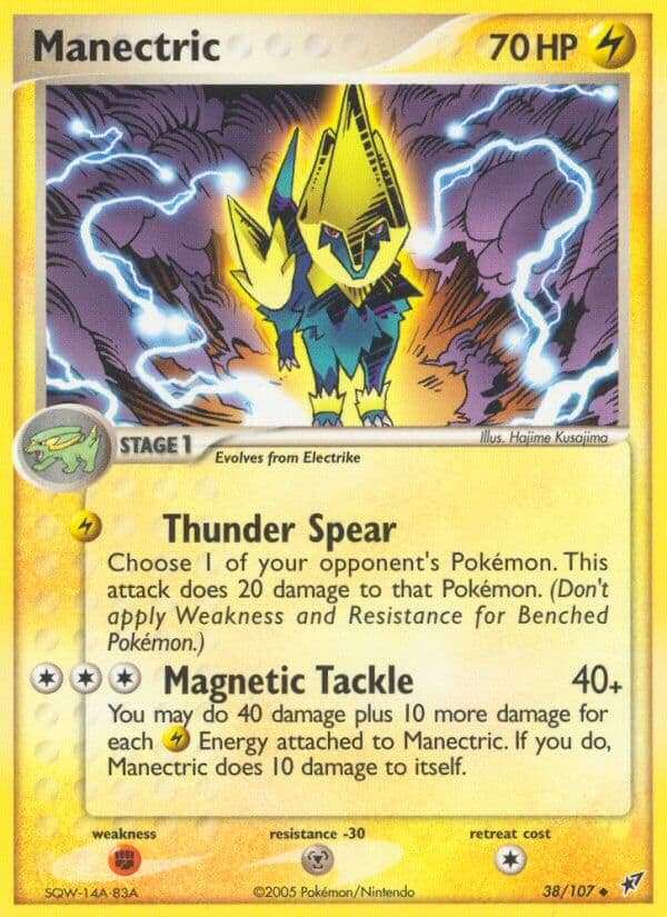 Manectric — Deoxys Pokémon card