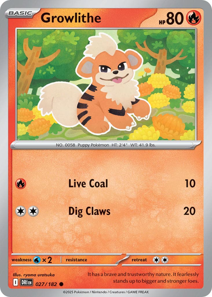 Growlithe — Destined Rivals