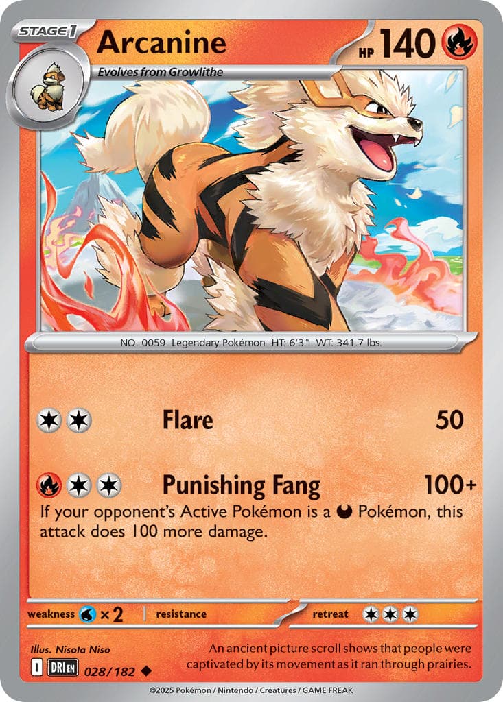 Arcanine — Destined Rivals