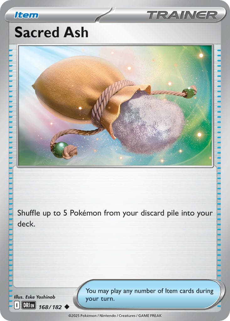 Sacred Ash — Destined Rivals Pokémon card