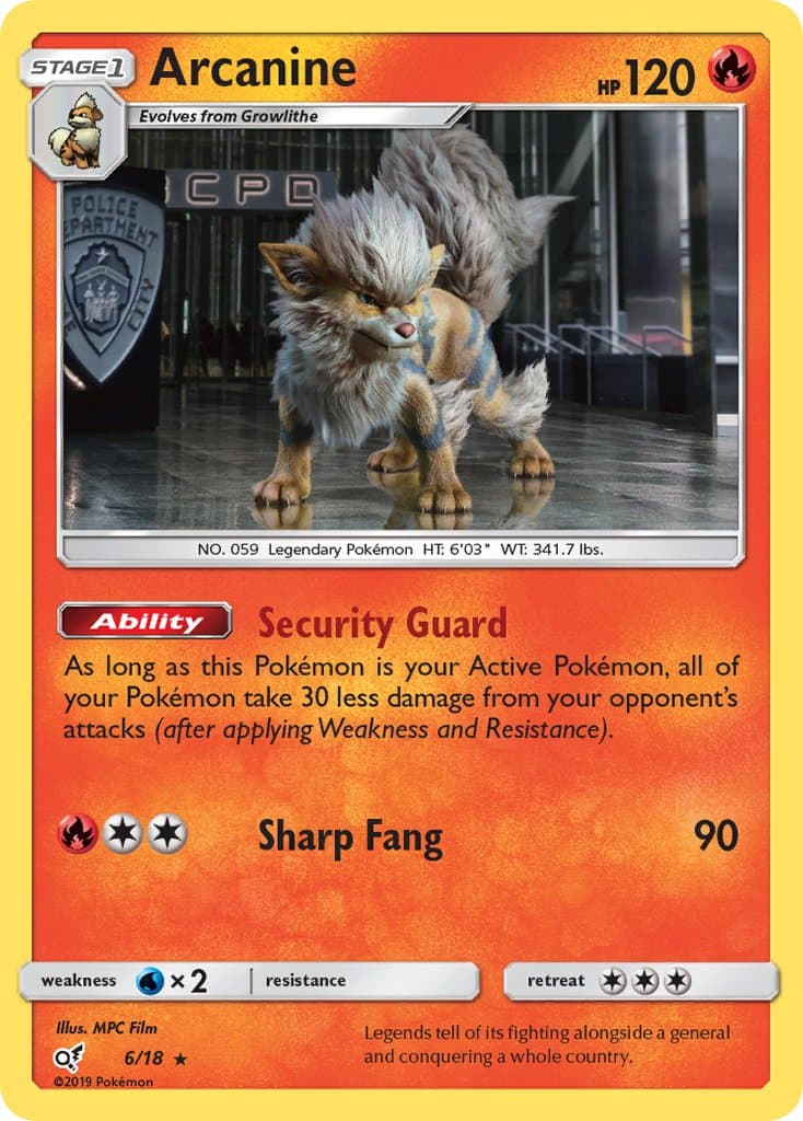 Arcanine — Detective Pikachu