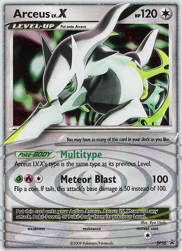 Arceus Lvx — Diamond Pearl Promos