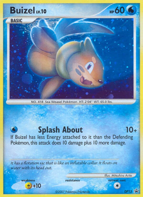 Buizel — Diamond Pearl Promos