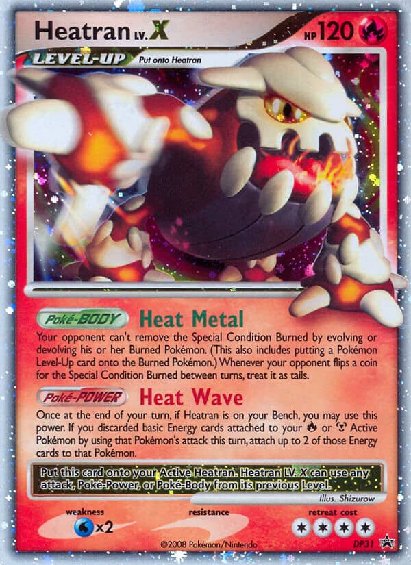 Heatran Lvx — Diamond Pearl Promos Pokémon card