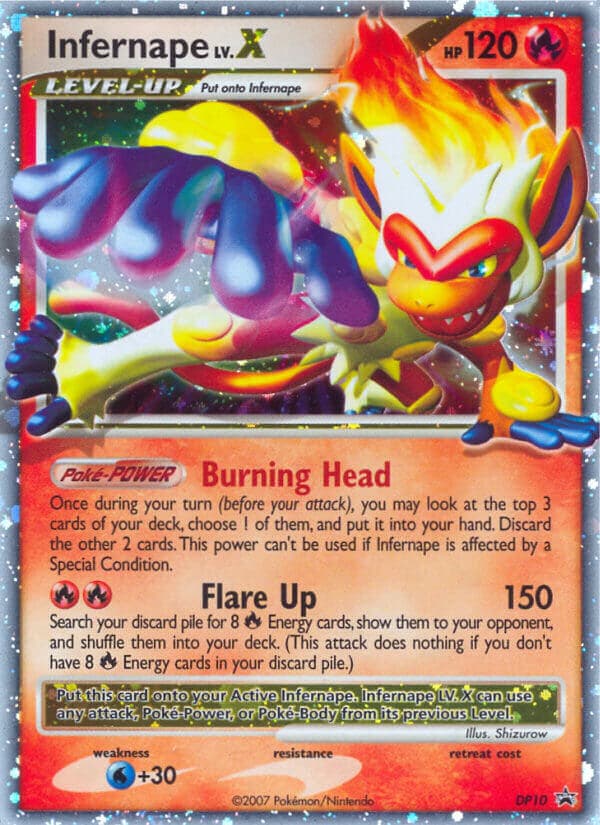 Infernape Lvx — Diamond Pearl Promos Pokémon card