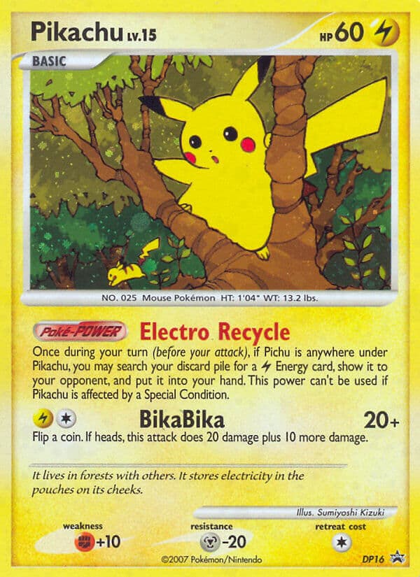 Pikachu — Diamond Pearl Promos