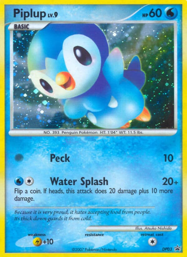 Piplup — Diamond Pearl Promos