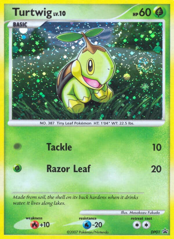 Turtwig — Diamond Pearl Promos