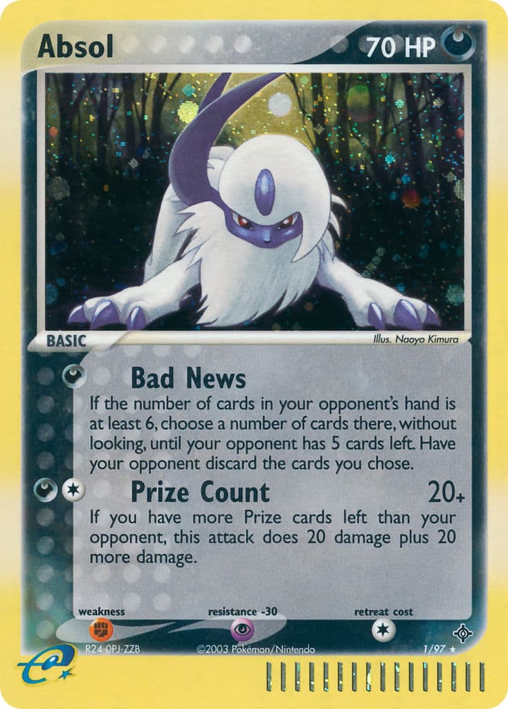 Absol — Dragon Pokémon card