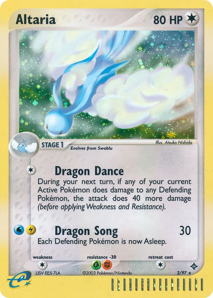 Altaria — Dragon Pokémon card
