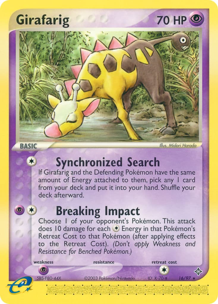 Girafarig — Dragon
