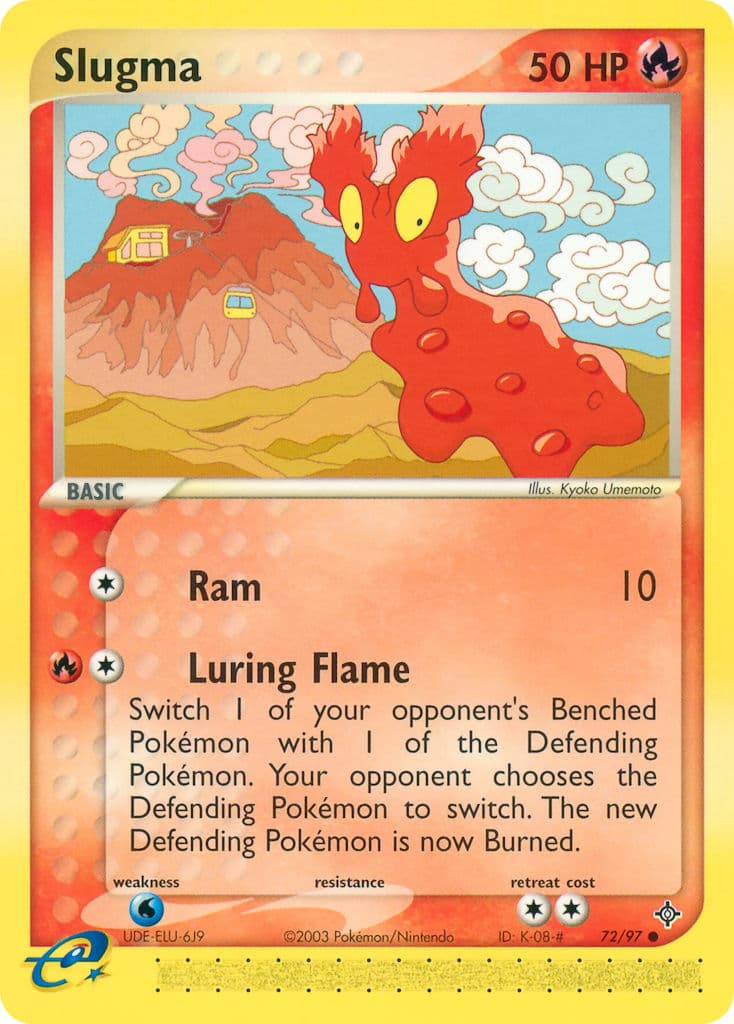 Slugma — Dragon Pokémon card