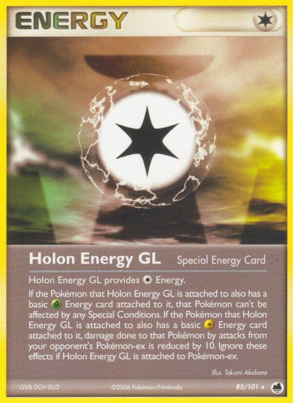 Holon Energy Gl — Dragon Frontiers Pokémon card