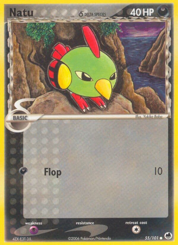 Natu Delta — Dragon Frontiers Pokémon card