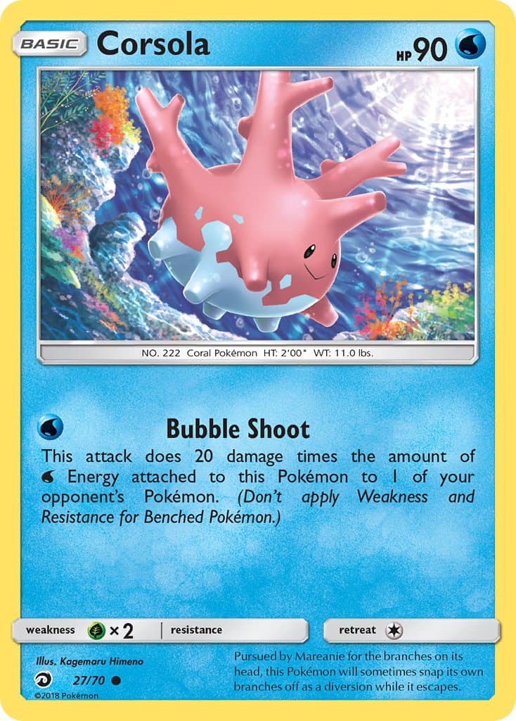 Corsola — Dragon Majesty