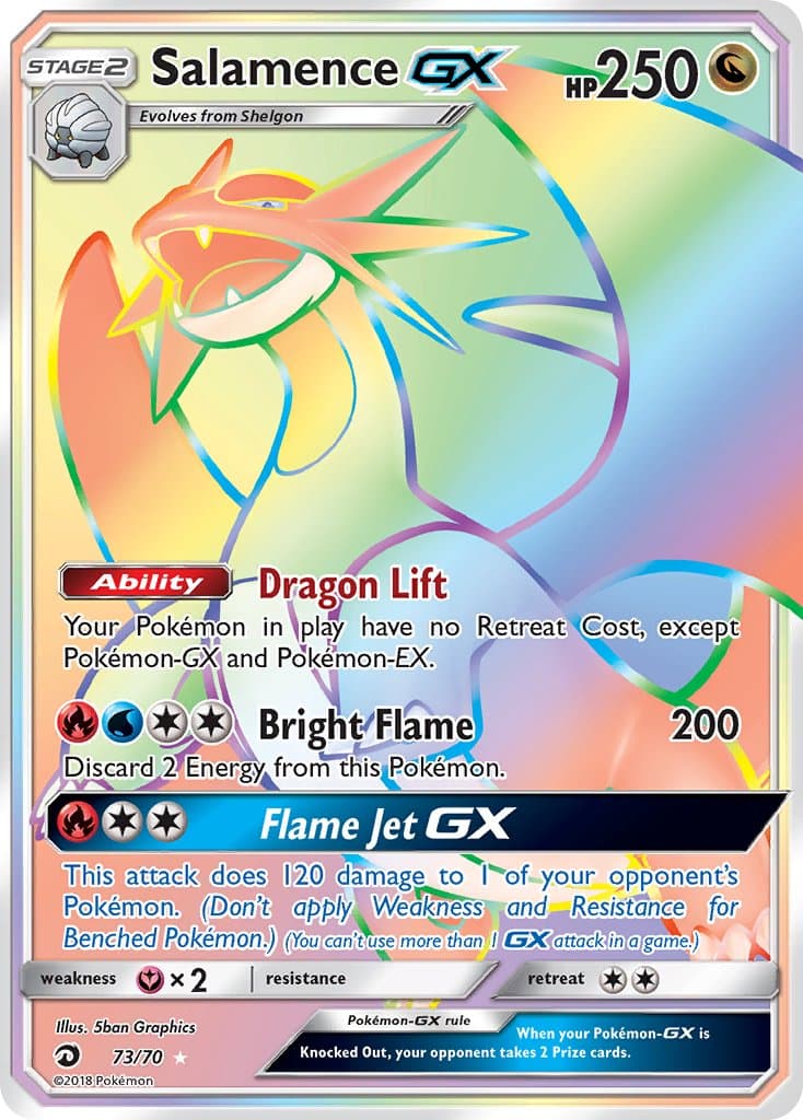 Salamence Gx — Dragon Majesty