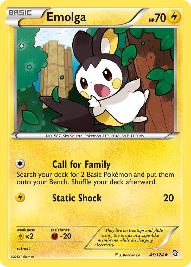 Emolga — Dragons Exalted