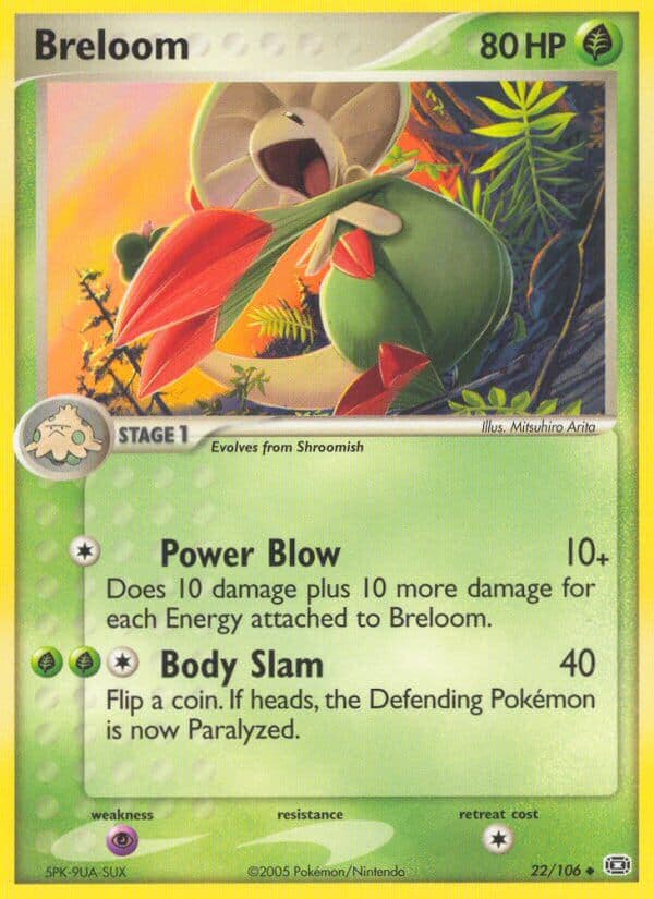 Breloom — Emerald