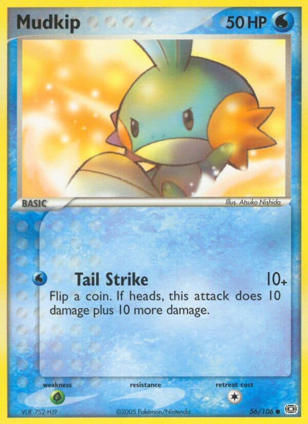 Mudkip — Emerald Pokémon card