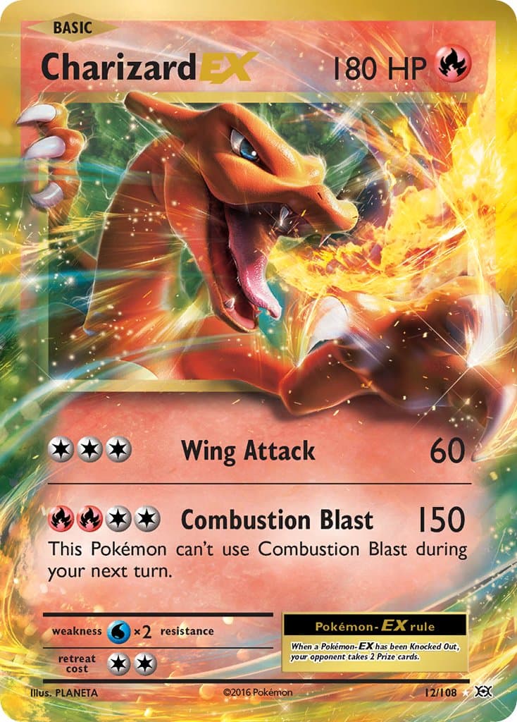 Charizard Ex — Evolutions