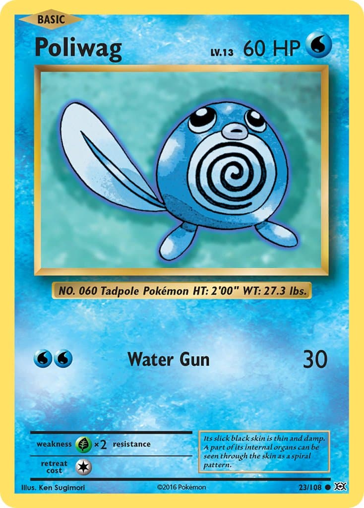 Poliwag — Evolutions