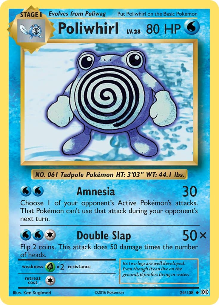 Poliwhirl — Evolutions