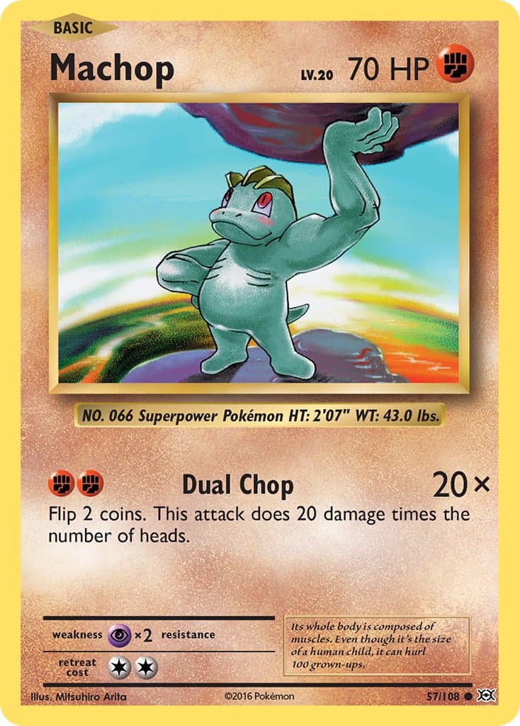Machop — Evolutions