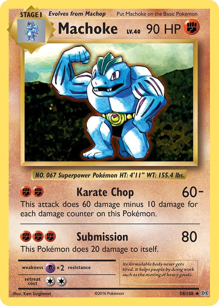 Machoke — Evolutions