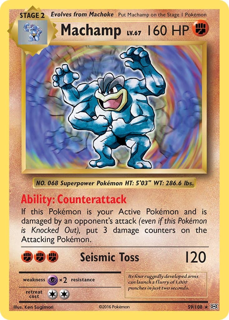 Machamp — Evolutions