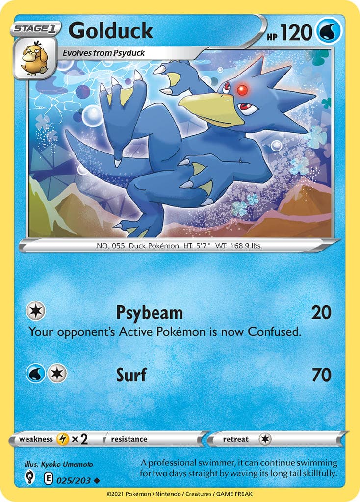 Golduck — Evolving Skies