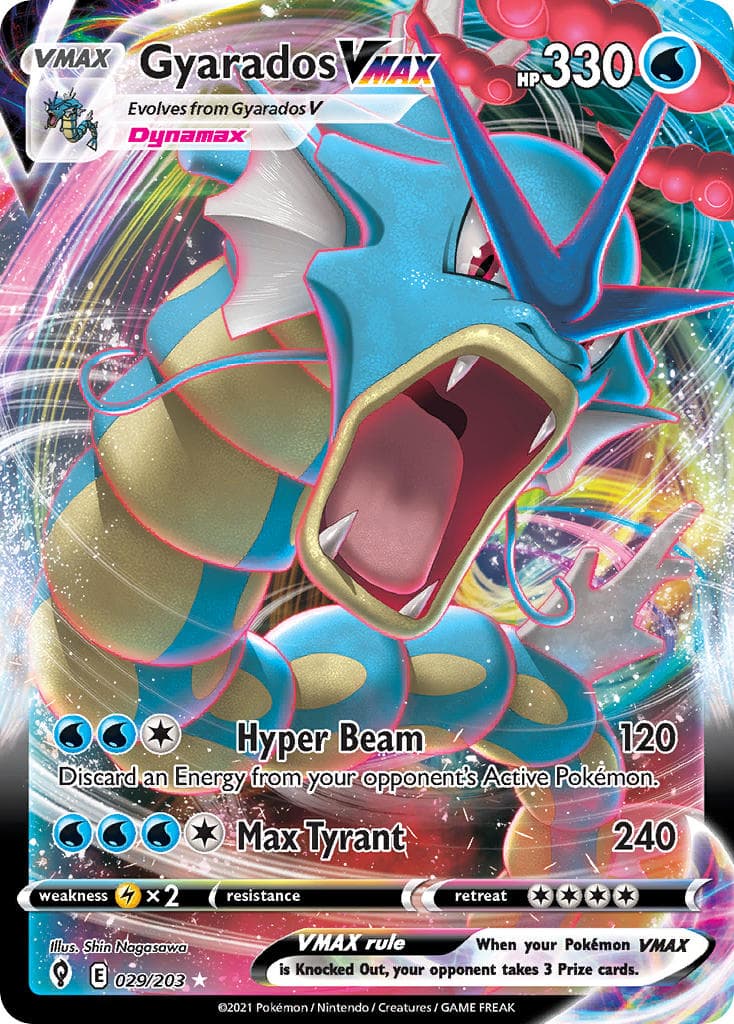 Gyarados Vmax — Evolving Skies