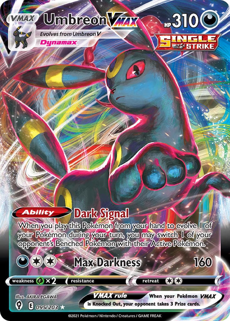 Umbreon Vmax — Evolving Skies