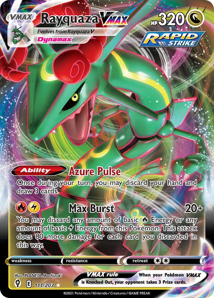 Rayquaza Vmax — Evolving Skies